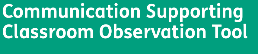 Communication Supporting Classrooms Observation Tool
